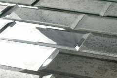 Glass splash backs mirror tiles bevelled glass mirror splash backs northern ireland glass