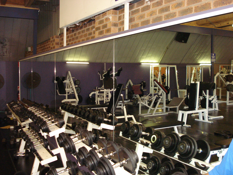 Gym mirrors Belfast Glass Mirrors